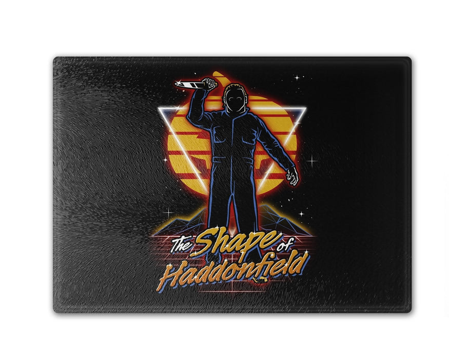 Retro Haddonfield Shape Cutting Board