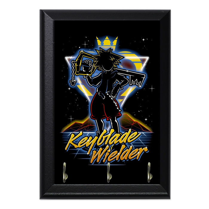 Retro Keybalde Wielder Key Hanging Wall Plaque - 8 x 6 / Yes