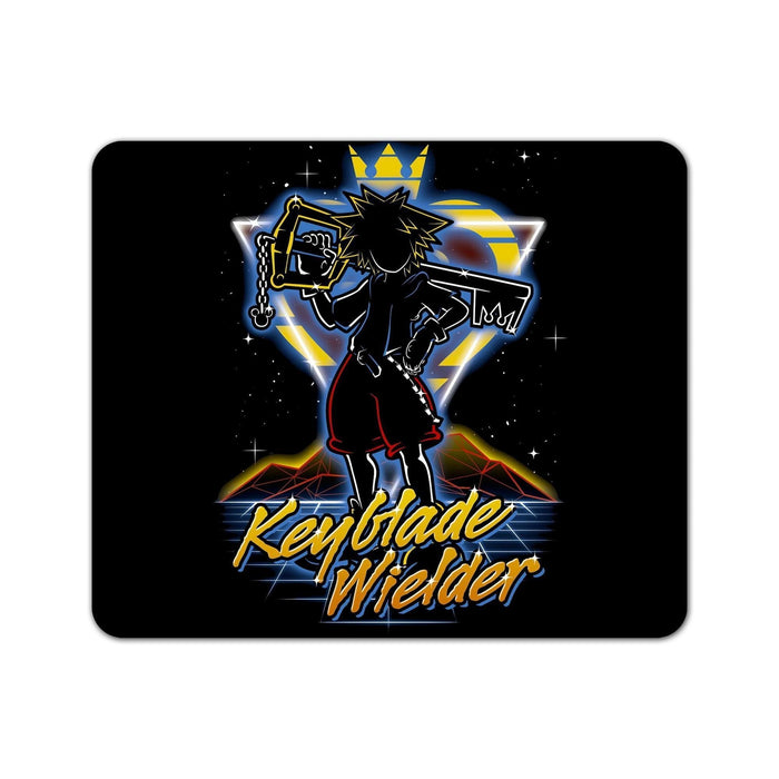Retro Keybalde Wielder Mouse Pad
