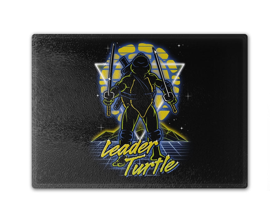 Retro Leader Turtle Cutting Board