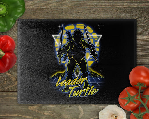 Retro Leader Turtle Cutting Board