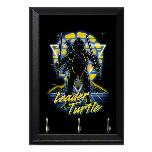 Retro Leader Turtle Key Hanging Wall Plaque - 8 x 6 / Yes