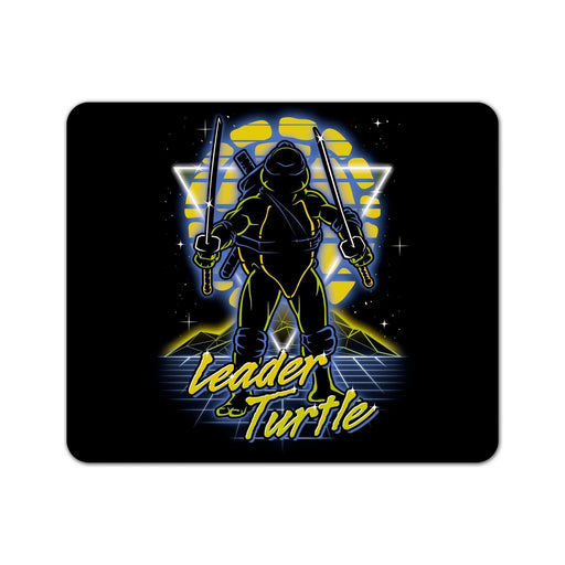 Retro Leader Turtle Mouse Pad