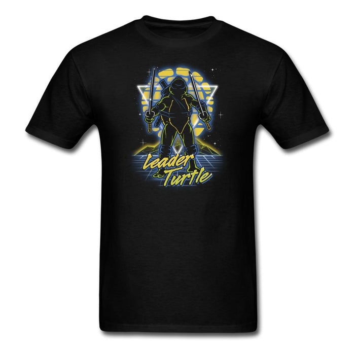 Retro Leader Turtle Unisex Classic T-Shirt - black / S
