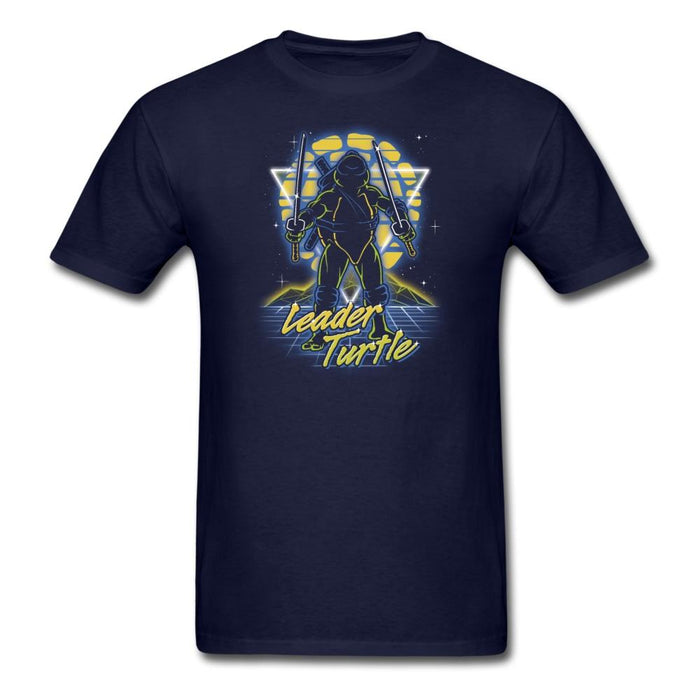 Retro Leader Turtle Unisex Classic T-Shirt - navy / S