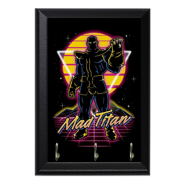 Retro Mad Titan Key Hanging Wall Plaque - 8 x 6 / Yes