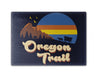 Retro Oregon Trail Cutting Board