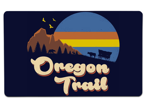 Retro Oregon Trail Large Mouse Pad