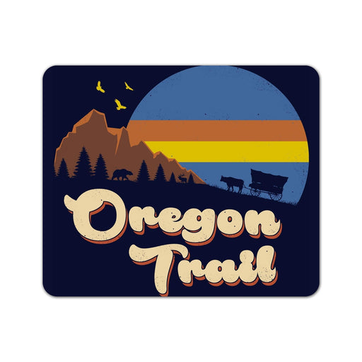 Retro Oregon Trail Mouse Pad