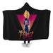 Retro Prince Hooded Blanket - Adult / Premium Sherpa