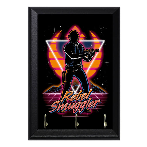 Retro Rebel Smuggler Key Hanging Wall Plaque - 8 x 6 / Yes