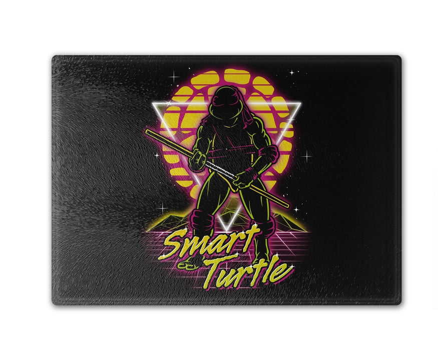 Retro Smart Turtle Cutting Board