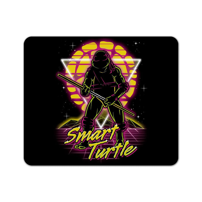 Retro Smart Turtle Mouse Pad