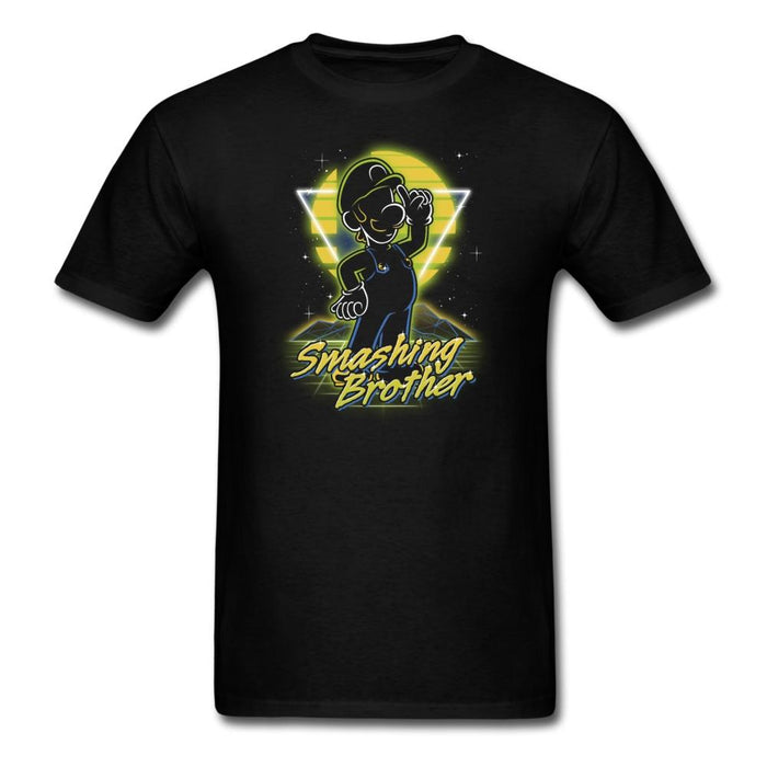 Retro Smashing Brother Unisex Classic T-Shirt - black / S