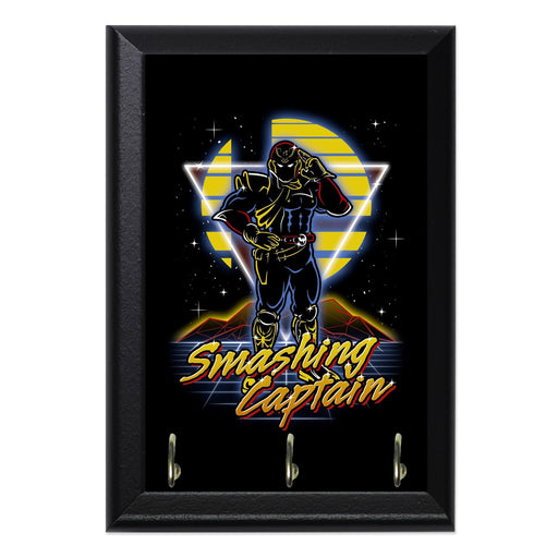 Retro Smashing Captain Key Hanging Wall Plaque - 8 x 6 / Yes