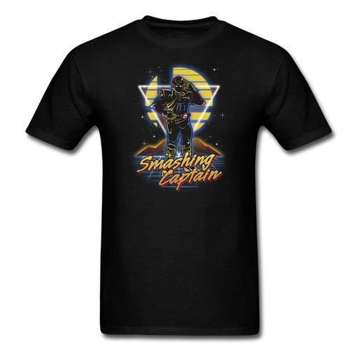 Retro Smashing Captain Unisex Classic T-Shirt - black / S