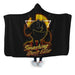 Retro Smashing Ghost Eater Hooded Blanket - Adult / Premium Sherpa
