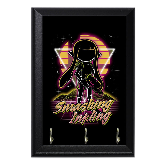 Retro Smashing Inkling Key Hanging Wall Plaque - 8 x 6 / Yes