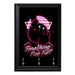 Retro Smashing Pink Puff Key Hanging Wall Plaque - 8 x 6 / Yes
