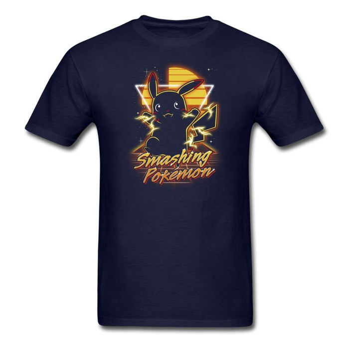Retro Smashing Pocket Monster Unisex Classic T-Shirt - navy / S