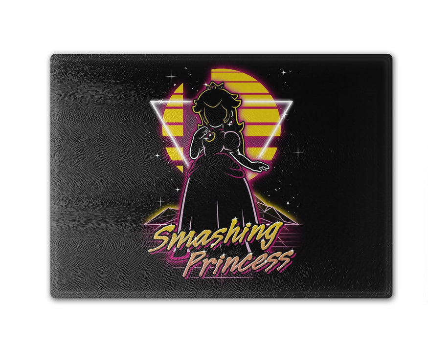 Retro Smashing Princess Cutting Board