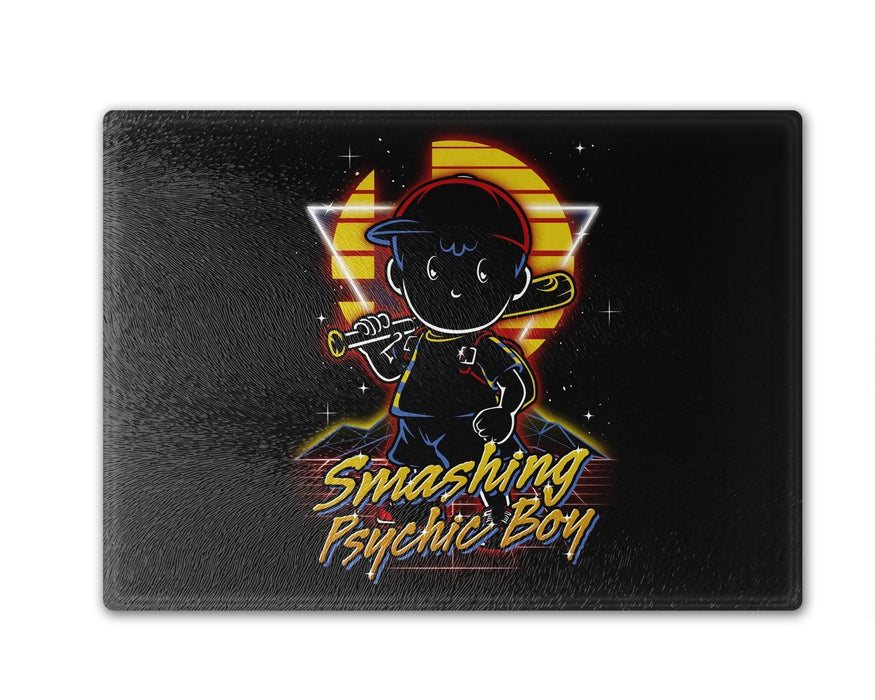 Retro Smashing Psychic Boy Cutting Board