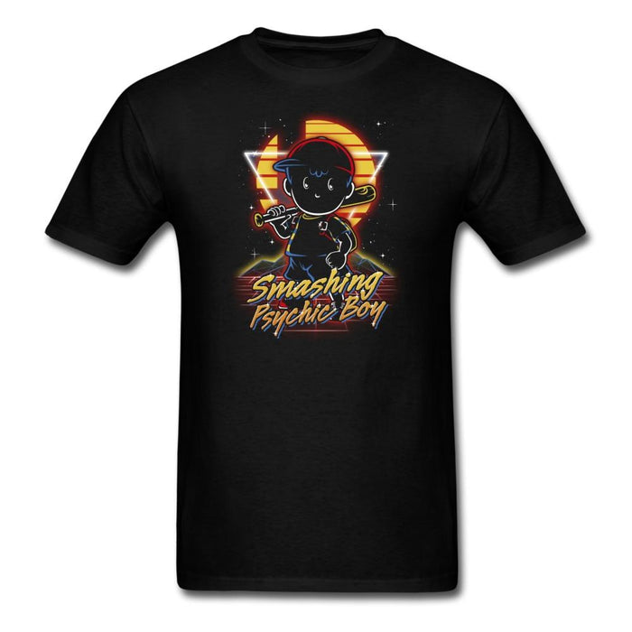 Retro Smashing Psychic Boy Unisex Classic T-Shirt - black / S