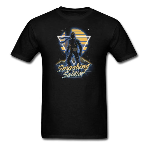 Retro Smashing Soldier Unisex Classic T-Shirt - black / S