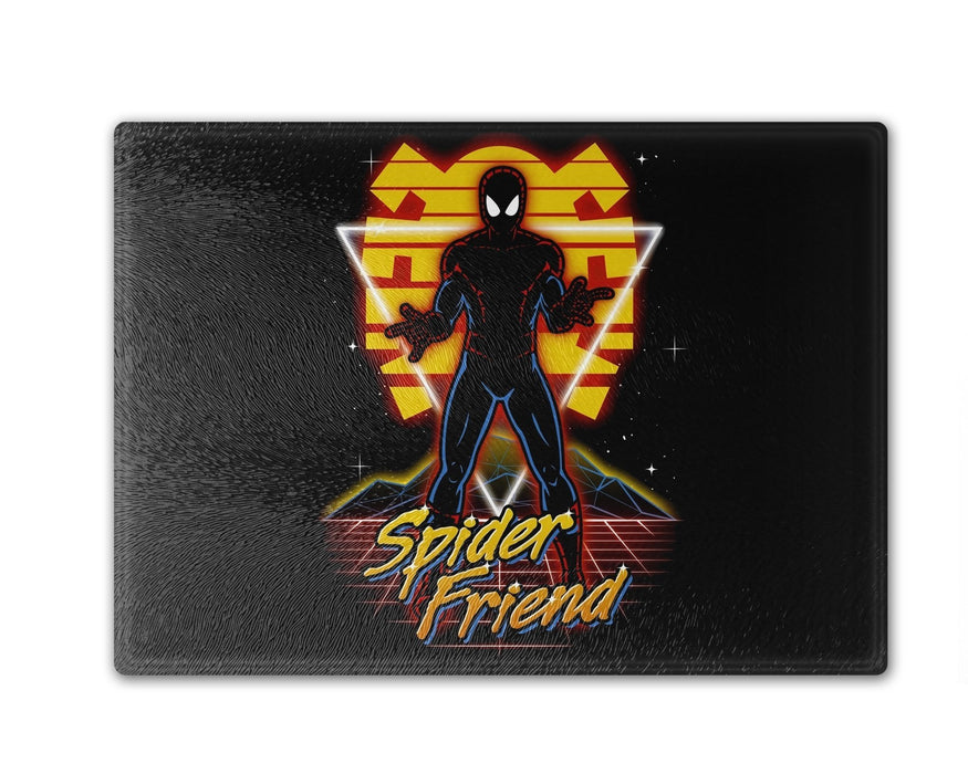 Retro Spider Friend Cutting Board