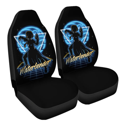 Retro Waterbender Car Seat Covers - One size