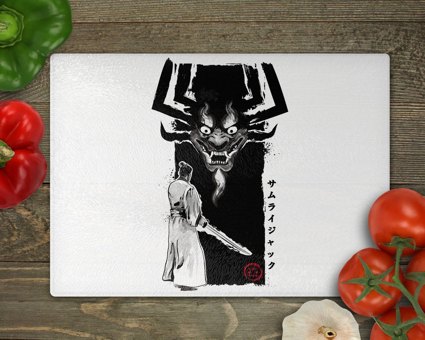 Return Of The Samurai Cutting Board