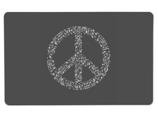 Rhyme In Peace Large Mouse Pad