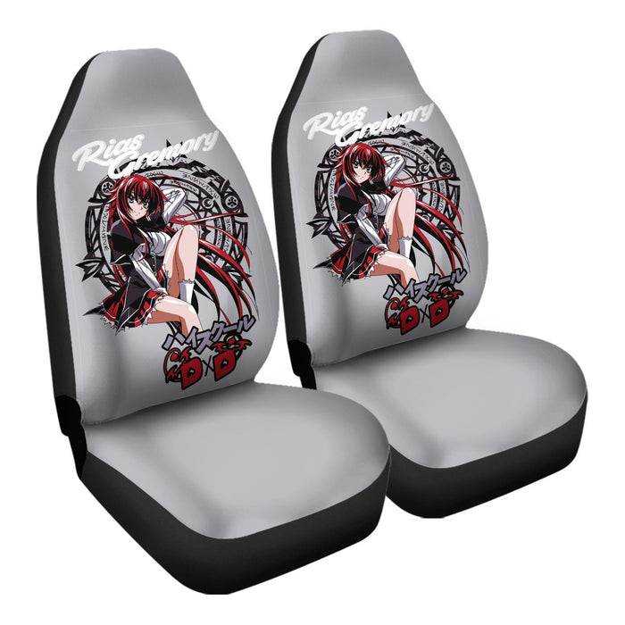 Rias Gremory 4 Car Seat Covers - One size