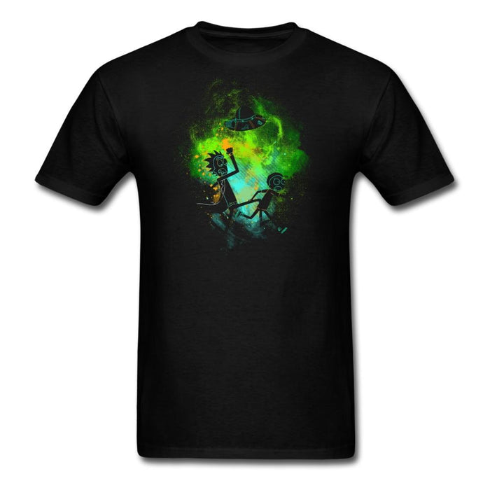Rick Morty Art Unisex Classic T-Shirt - black / S