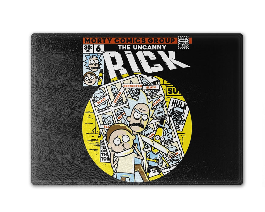 Rick Morty Days Cutting Board