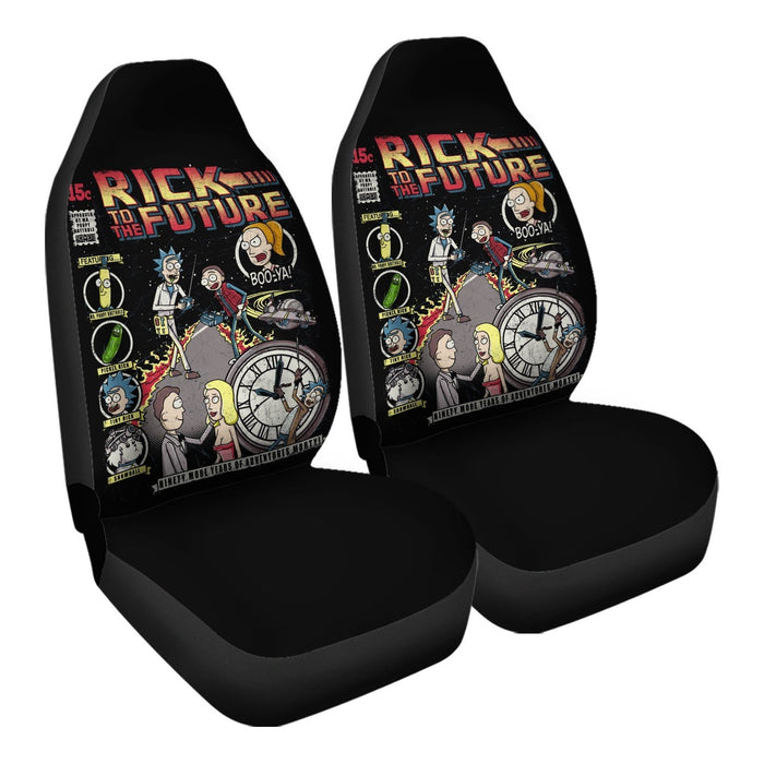 Rick To The Future Car Seat Covers - One size