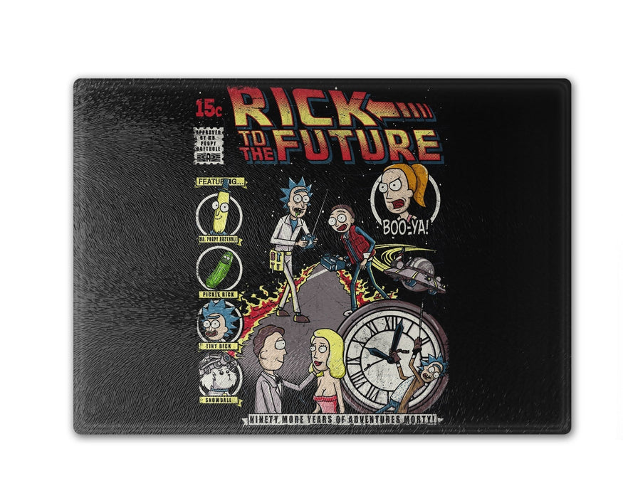 Rick To The Future Cutting Board