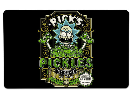 Ricks pickles Large Mouse Pad