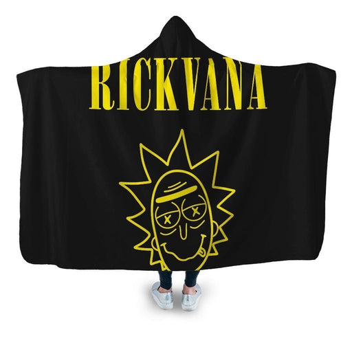 Rickvana Hooded Blanket - Adult / Premium Sherpa