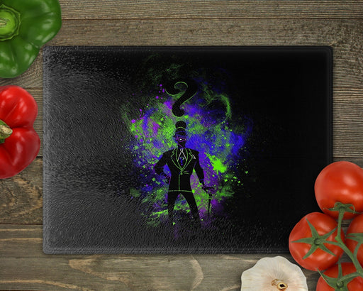 Riddler Art Cutting Board