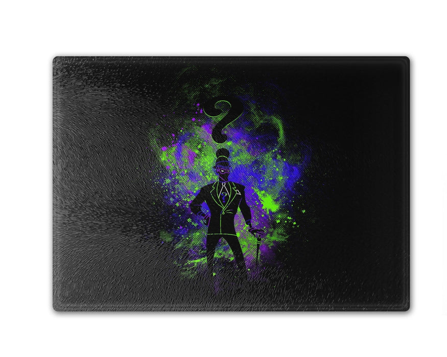 Riddler Art Cutting Board