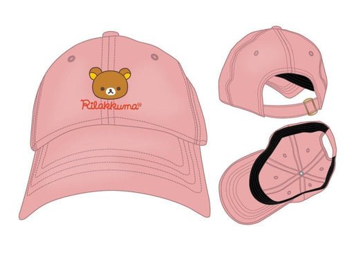Rilakkuma Bear San-X Adjustable Dad Hat - Pink