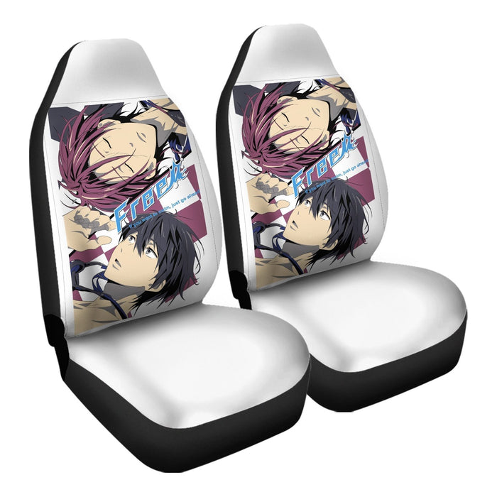 Rin X Haruka Car Seat Covers - One size