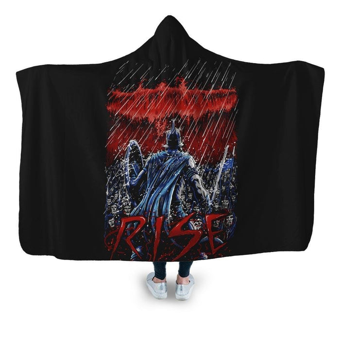 Rise Hooded Blanket - Adult / Premium Sherpa