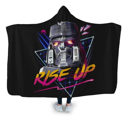 Rise Up Hooded Blanket - Adult / Premium Sherpa