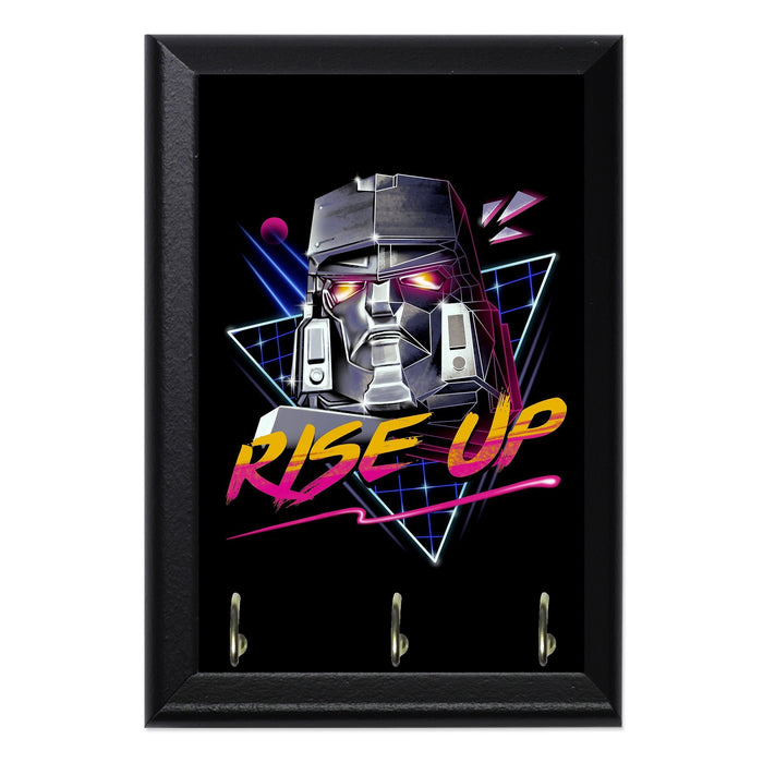Rise Up Wall Plaque Key Holder - 8 x 6 / Yes