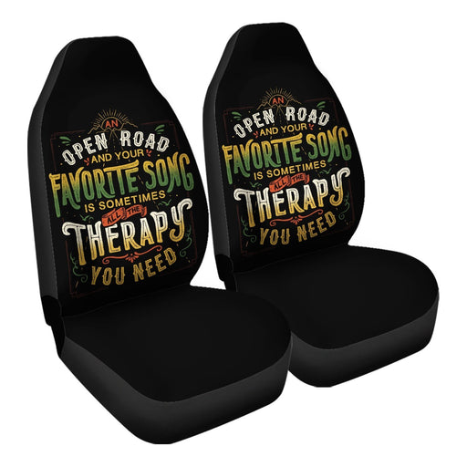 Road Trip Therapy Car Seat Covers - One size