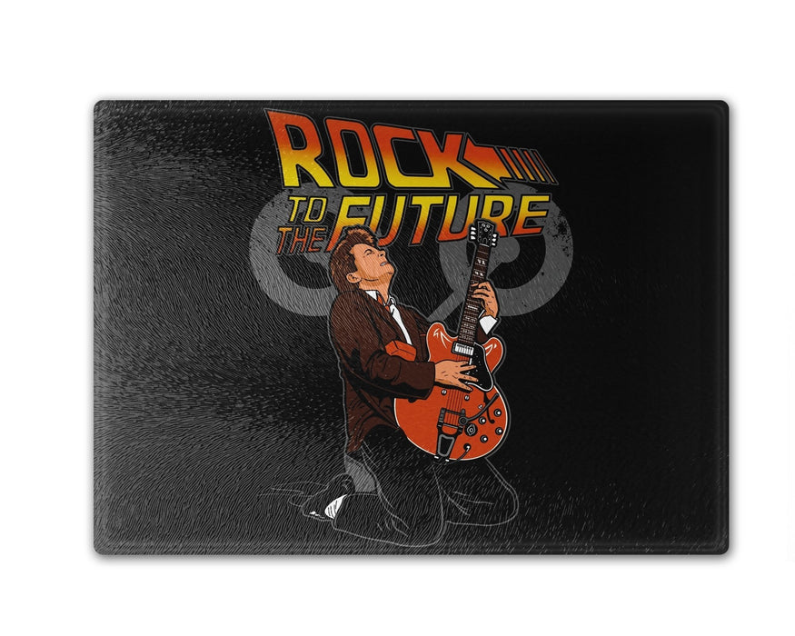 Rock To The Future Cutting Board