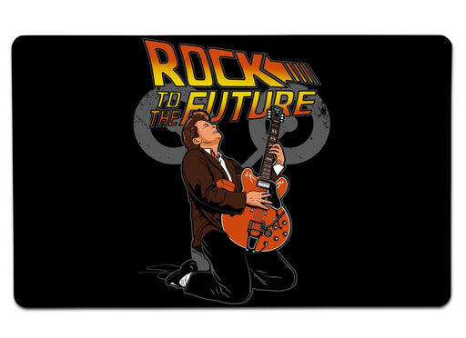 Rock To The Future Large Mouse Pad