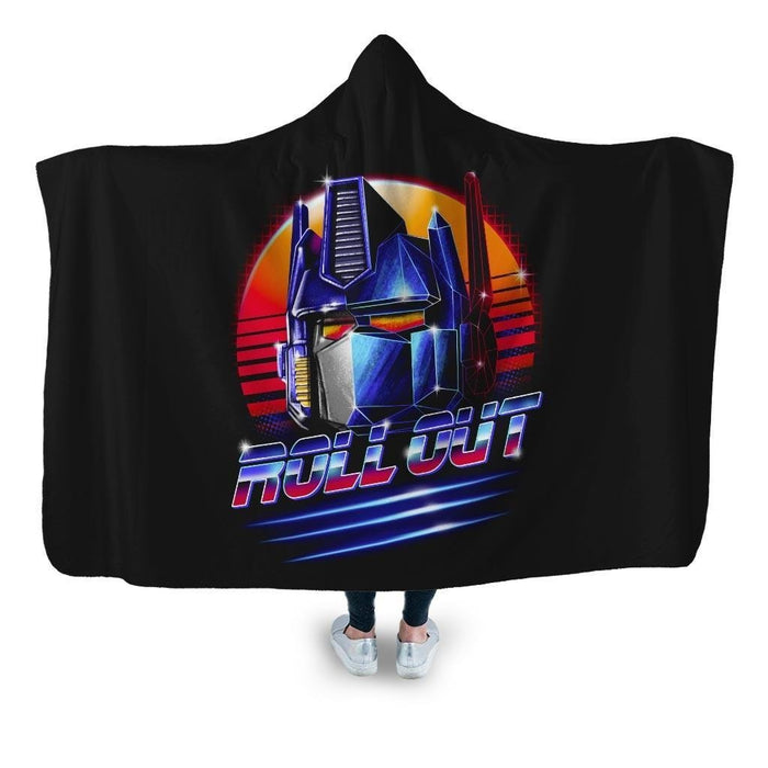 Roll Out Hooded Blanket - Adult / Premium Sherpa